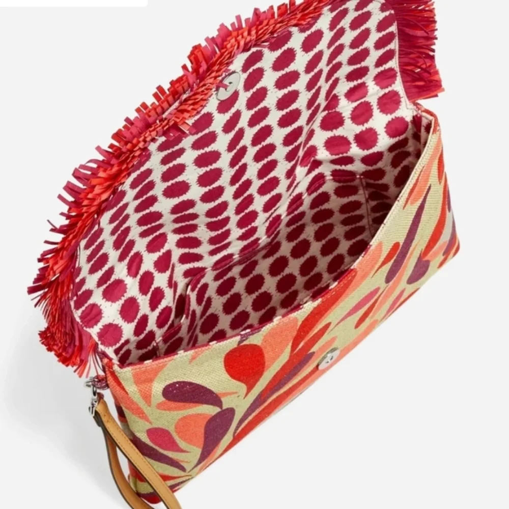 Vera Bradley Fringed Wristlet NWT